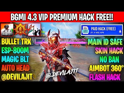 bgmi ios hack 4.3 free |how to hack bgmi ios 4.3 |skin hack bgmi ios | iPad And IPhone ios hack free