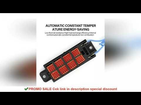 Automatic Air Heater Insulation PTC Heaters Thermostatic Heating Element Portable Multipurpose Heate
