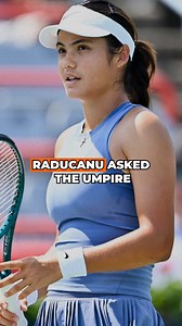 123K views · 1.8K reactions | Emma Raducanu clashes with umpire over crying child at Cincinnati Open  #tennis #ArynaSabalenka #EmmaRaducanu | Sportskeeda Tennis | Facebook