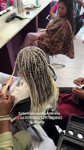 Extension cucite Aminata Roma - Prenota treccine e stile