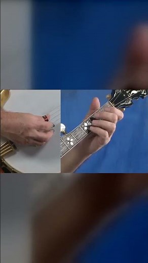 Banjo Tip: Thumb or Index? Geoff Hohwald #shorts