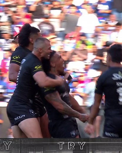 Erin Clark goes straight through them! 😤 | NRL