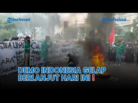 Mahasiswa hingga Koalisi Sipil Gelar Aksi Indonesia Gelap Hari Ini 21 Februari