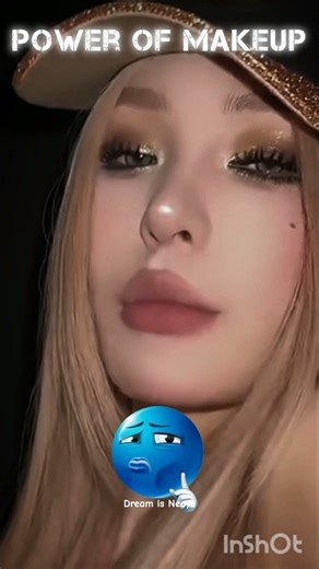 𝗣𝗼𝘄𝗲𝗿 𝗢𝗳 𝗠𝗮𝗸𝗲𝘂𝗽 🎭 #aesthetic #anime #makeup #tiktok #trending #transformation