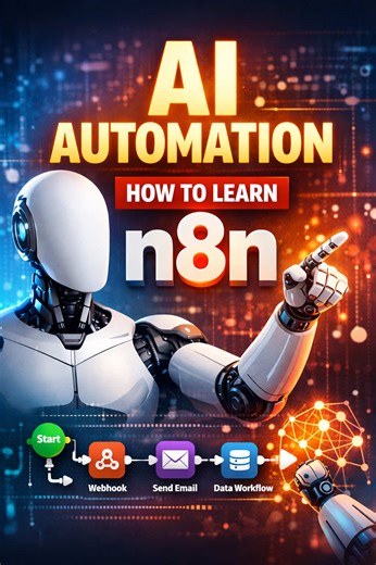 اقوى مصدر لتعلم ai automation n8n اترك تعليق ارسلك الرابط في الخاص #برمجة #computer #viral #n8n #automation