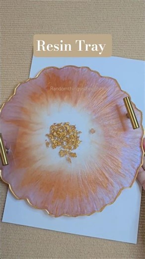 Resin Tray// Part 1 is uploaded #shorts #diy #resin #resinart