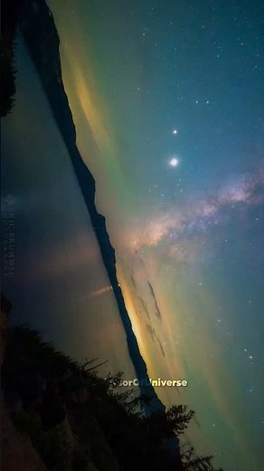 View of Earth's rotation captured by a stabilized camera 🚀🌌 #Space #shorts