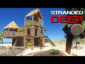 KEYSJORE baut eine HÜTTE und KREIS spielt GOTT - Stranded Deep COOP Deutsch