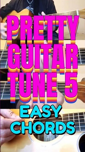 🌹🎸PRETTY GUITAR TUNE No5🎸🌹(Chords & Picking Shown) #acousticguitar #acousticguitarist #guitar