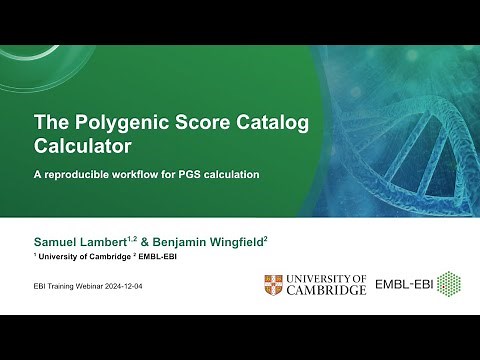 Calculating polygenic scores with the Polygenic Score Catalog Calculator