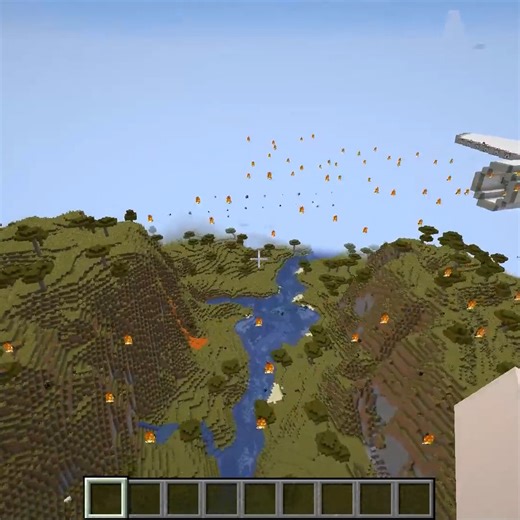 13K views · 250 reactions | Ghast Airplane that shoots giant fireballs Created by FloorYOUTUBE #memes #minecraft | Minecraft Daily Videos | Facebook