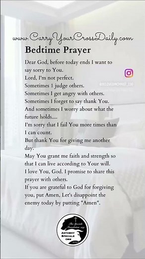 Bedtime Prayer
