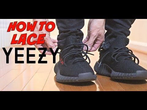 3 WAYS HOW I LACE & STYLE MY YEEZY V2 350