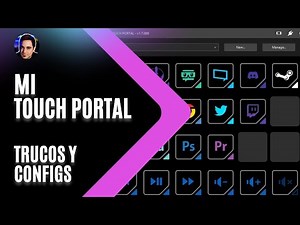 📹TUTORIALES STREAMING📹 OS MUESTRO MI TOUCH PORTAL, Guía configuración y trucos Touch Portal