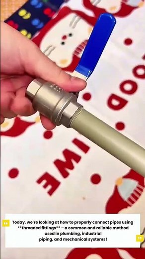How to Install Threaded Pipe Connectors | Step-by-Step Assembly Guide"‎