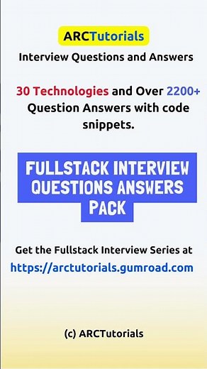 Full Stack Developer Interview Tips in One Guide 📘 #frontendinterview