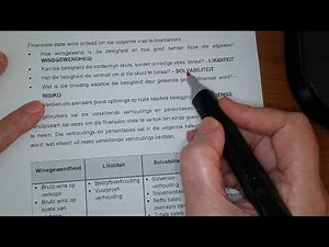 GRAAD 10, 11 EN 12 REKENINGKUNDE - Waarom word Finansiële State Ontleed?
