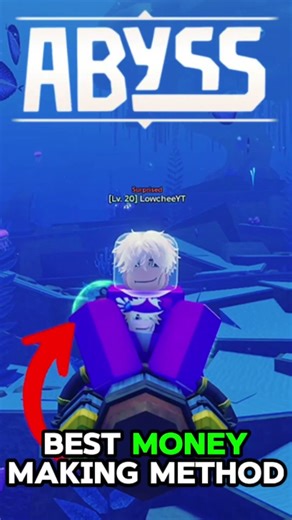 The BEST Money Making Method In Roblox Abyss! 🐡