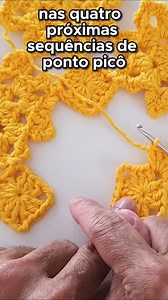 Video completo no canal Blog do crochê MATERIAIS Fio Barroco Maxcolor nº6 Cor: 1289 - 300 g ou 340 m Agulha para crochê 3.5mm | Blog do crochê - Samuel Ramos