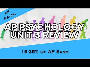 AP Psychology Unit 3 FULL REVIEW: Development and Learning