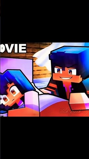 MINECRAFT Senpai Aphmau X Yandere Aaron Edit 💜❤️🔪// #aphmauminecraft