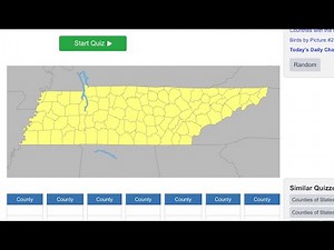 Every Tennessee County (JetPunk)