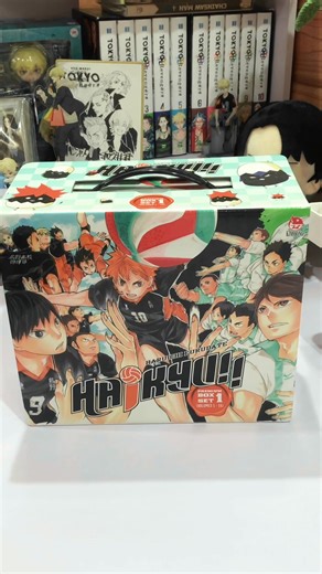 Haikyuu Manga Box Set 1-15 Unboxing