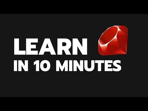 Learn Ruby in 10 Minutes