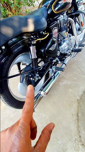Bullet Chain Lube Best Method #shorts #bullet350 #g2bullet