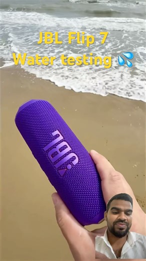 JBL Flip 7 water ip testing 💦 #jblspeaker #jbl #apple #bluetoothspeaker #jblsound #jblheadset