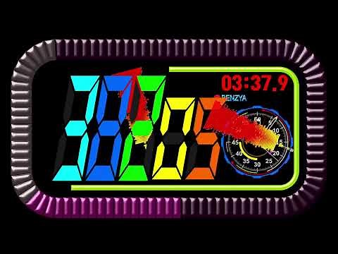 Colorful rectangle 600 Seconds timer countdown alarm🔔