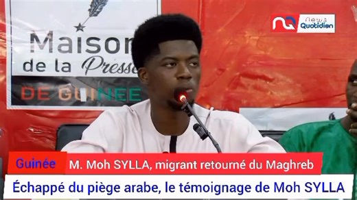Échappé du piège arabe : le témoignage de Moh SYLLA. Part 4 | News Quotidien | Facebook