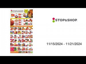 Stop & Shop Weekly Ad (US) - 11/15/2024 - 11/21/2024