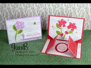 No.642 Dual Pop Up Card - JanB UK Stampin' Up! Independent Demonstrator