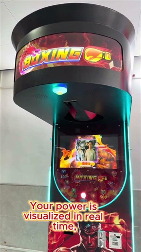 🔥Boxing Warrior Coin Operated Punching Machine😍👇