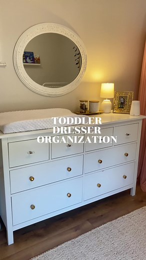 IKEA Hemnes Dresser Nursery Organization Ideas