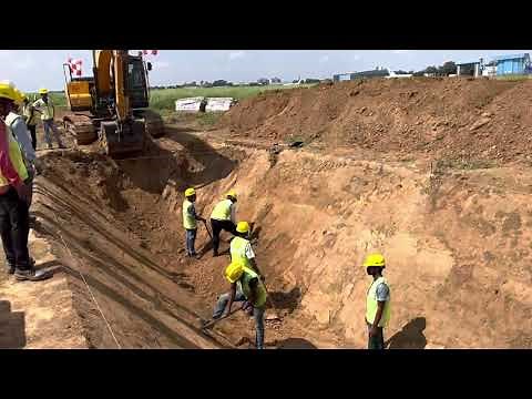 Trapezoidal Drain Construction Part1