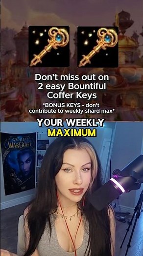 Get 2 Bountiful Delve Keys in less than 10 seconds, extra free loot!