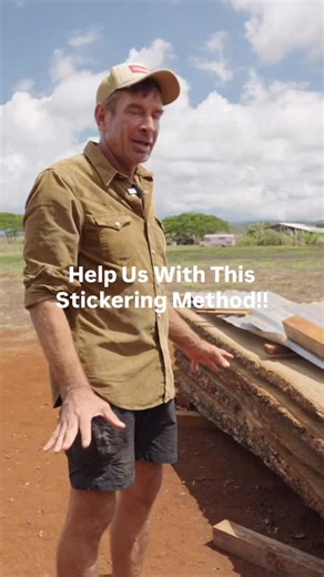 We could really use some help on this one… 🥭Our mango slabs keep showing sticker stains during the drying process, and it’s been tough to figure out a fix. We’ve tried a few ideas, even got creative with screws, but no luck yet. Thought it was a brilliant idea until it wasn’t 👀 We’re learning every day, and sometimes that means failing a few times too. That’s what makes this community so important… we all figure it out together! ‼️If you’ve dealt with mango before or have tricks for preventing