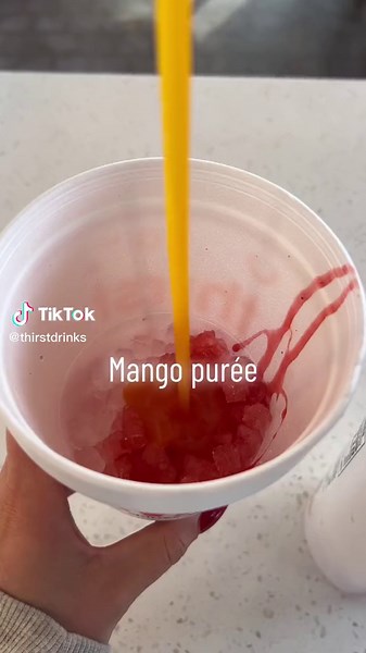 Mango Purée Soda Recipe with Mountain Dew