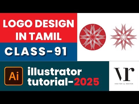 Class-91-FLORA | Educational Video Tutorial in Illustrator | 2025
