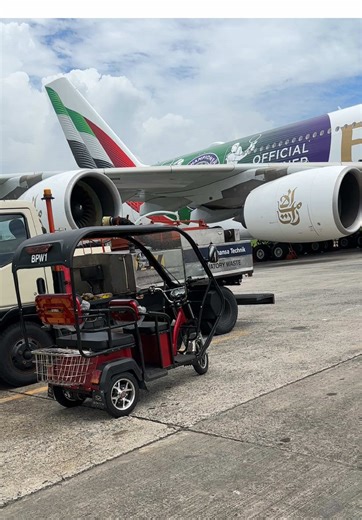 Airbus A380 Engine Run-Up at Emirates Airlines
