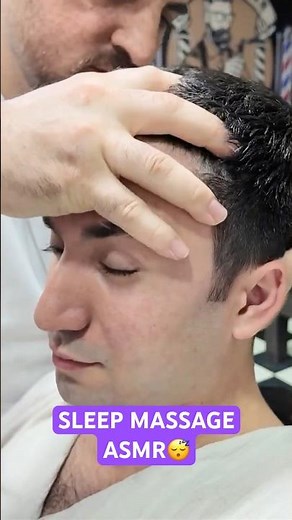 Instant Sleep Head Massage ASMR 😴💆‍♂️#asmr