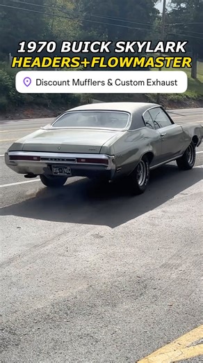 Exhaust Addicts on Instagram: "1970 Buick Skylark V8 (350) Exhaust Sound w/ Headers & Flowmaster 40 Series! . Be sure to follow @flowmaster_official to stay up to date with their latest products! . Call us at 615-612-6244! . Located at Discount Muffler & Custom Exhaust 3560 Dickerson Pike Nashville, TN! . #exhaustaddicts #buick #buickskylark #skylark #flowmaster #flowmaster40series #flowmasterexhaust #v8 #v8power #v8engine #v8sound #exhaust #exhaustsound #exhaustsystem #fyp #fy #foryou #foryoupa