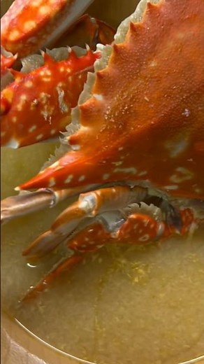 ワタリガニの味噌汁作るよ