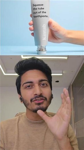 Toothpaste jisme na paste tha na tube #shorts