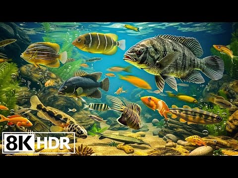 Top Most Beautiful River&Ocean Fish in the World | Amazing Colorful Fish in Natural Habitat