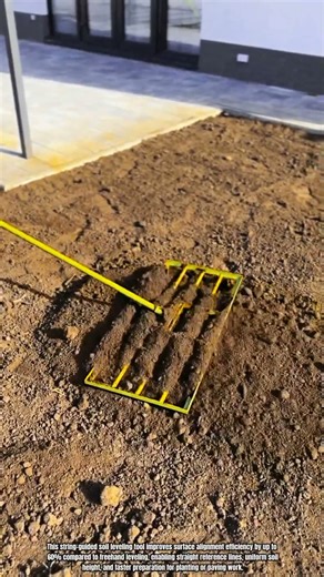 Best Innovation String Guided Soil Leveling Tool: Best Precision Ground Alignment