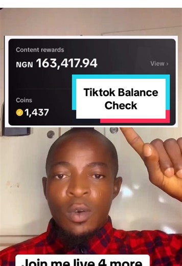 How to check Tiktok balance #goviral