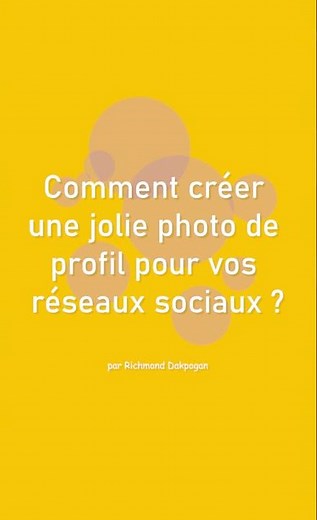 Comment créer une photo de profil professionnelle pour vos réseaux sociaux ?